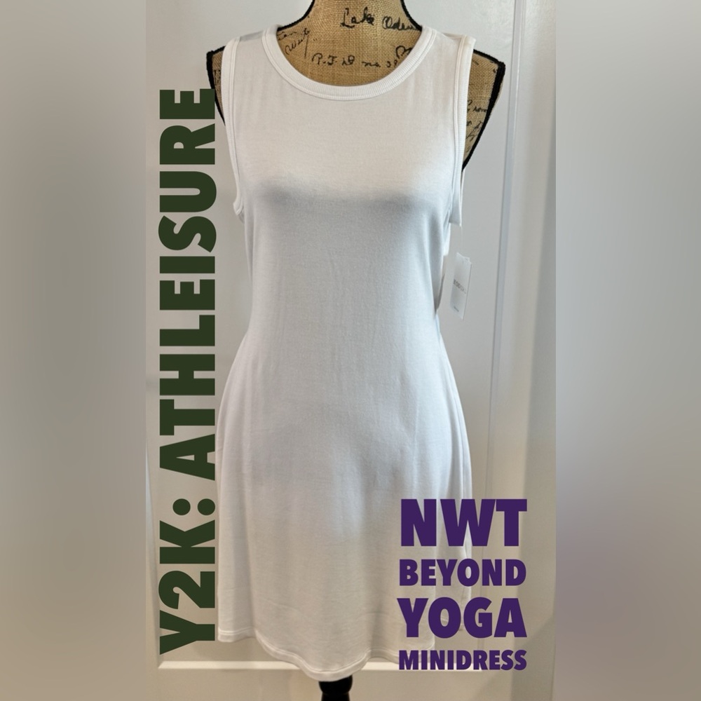 Beyond Yoga NWT White Minidress